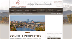 Desktop Screenshot of connellproperties.com